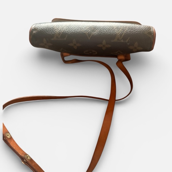 Louis Vuitton LV Shoulder Bag Pochette Florentine Brown Monogram - Picture 8 of 13